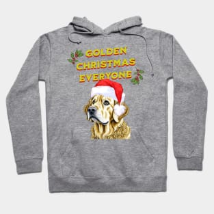 Golden Christmas Everyone Hoodie